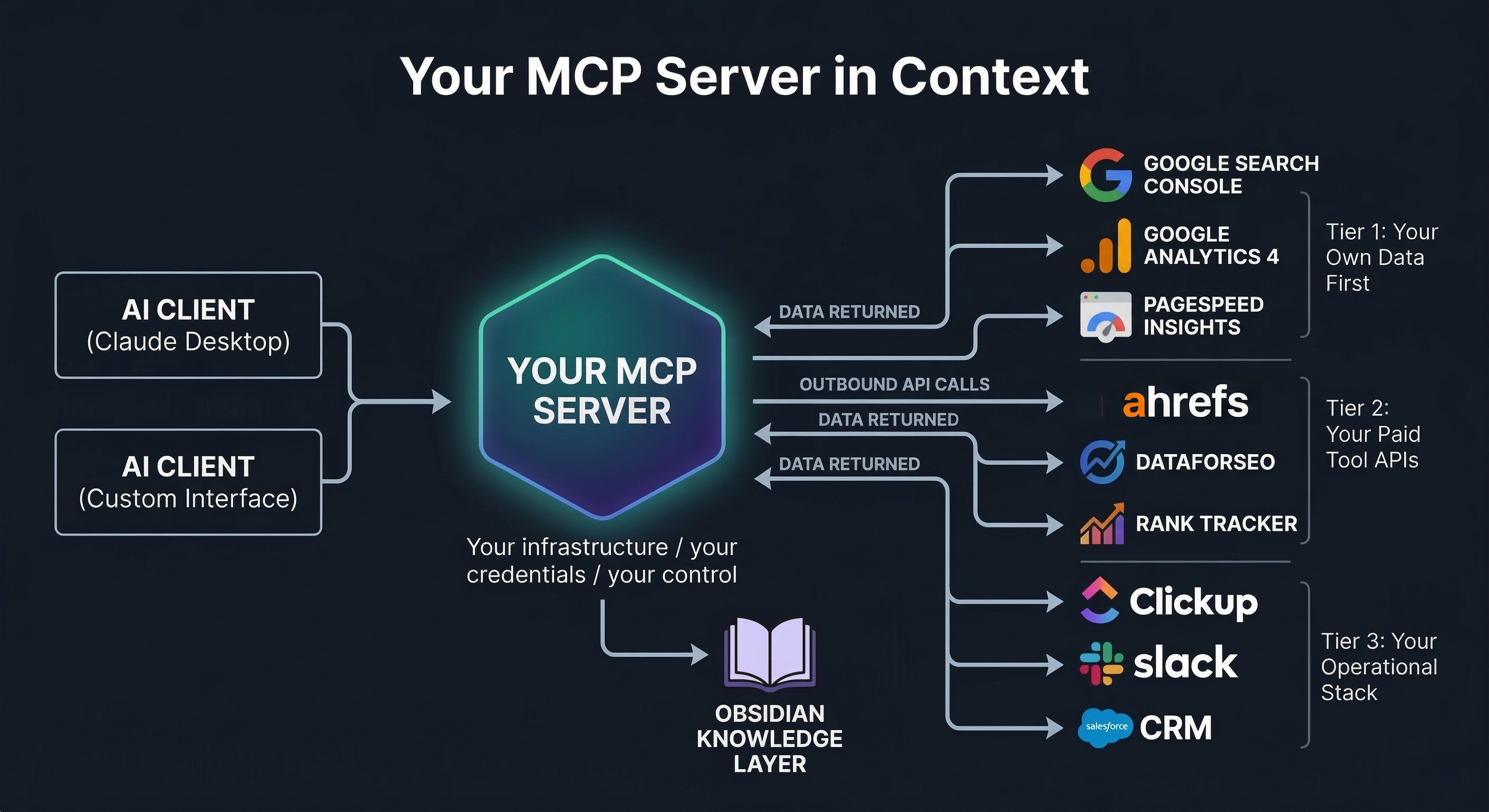 MCP SEO API Connections