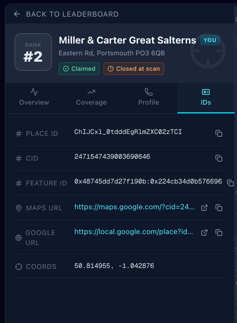 local seo expanded information